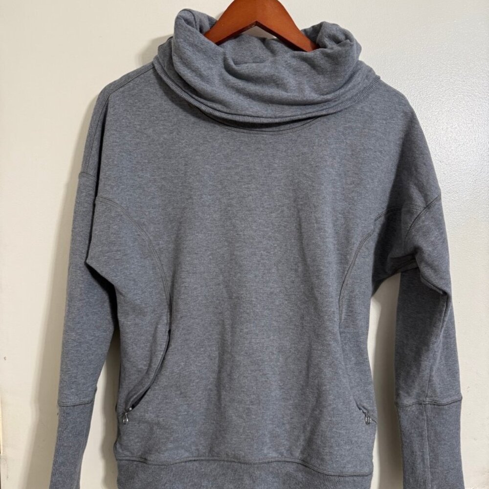 Lululemon Rest Day Pullover Sweatshirt Sports Grey - 6